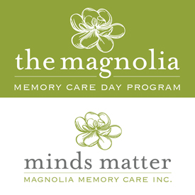 Magnolia Memory Care and Minds Matter Logos