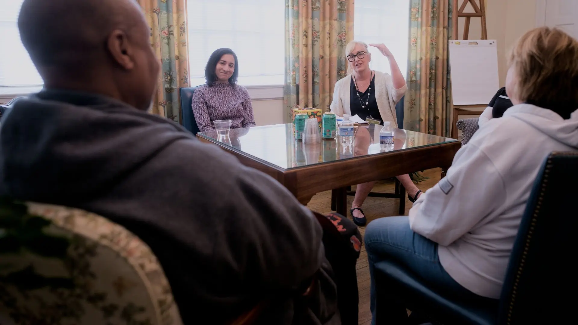 Caregivers at a dementia support group in Fort Mill at the Magnolia Center for Brain Health