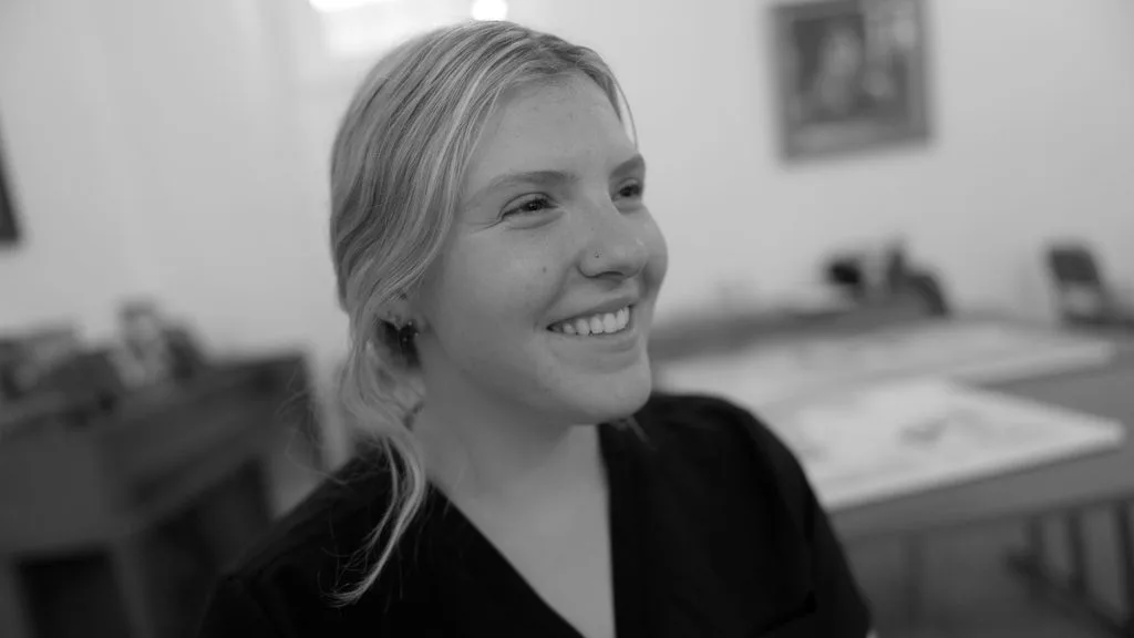 photo of a university intern at the Magnolia Center for Brain Health in Lancaster SC